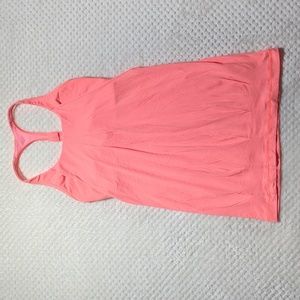 Lululemon Athletica Coral Racerback Tank Top